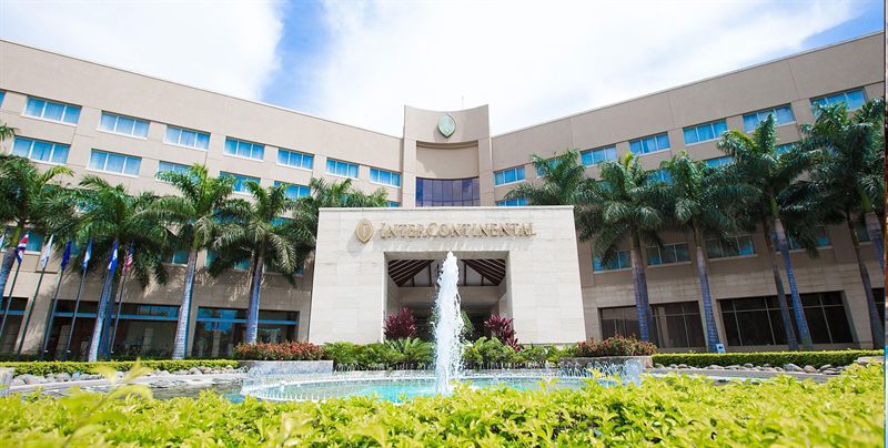 Fachada del Hotel Intercontinental